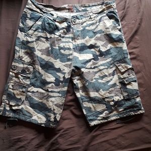 Army cargo shorts